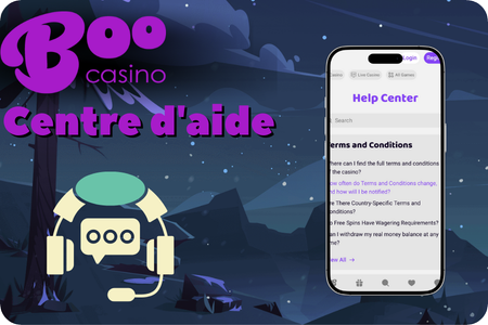 Assistance pour les problèmes de connexion sur Boo Casino.