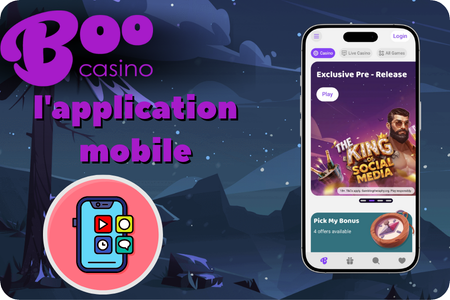 Connexion sécurisée à Boo Casino depuis un appareil mobile.